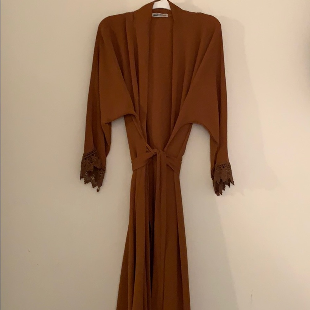 Long Belted Kimono